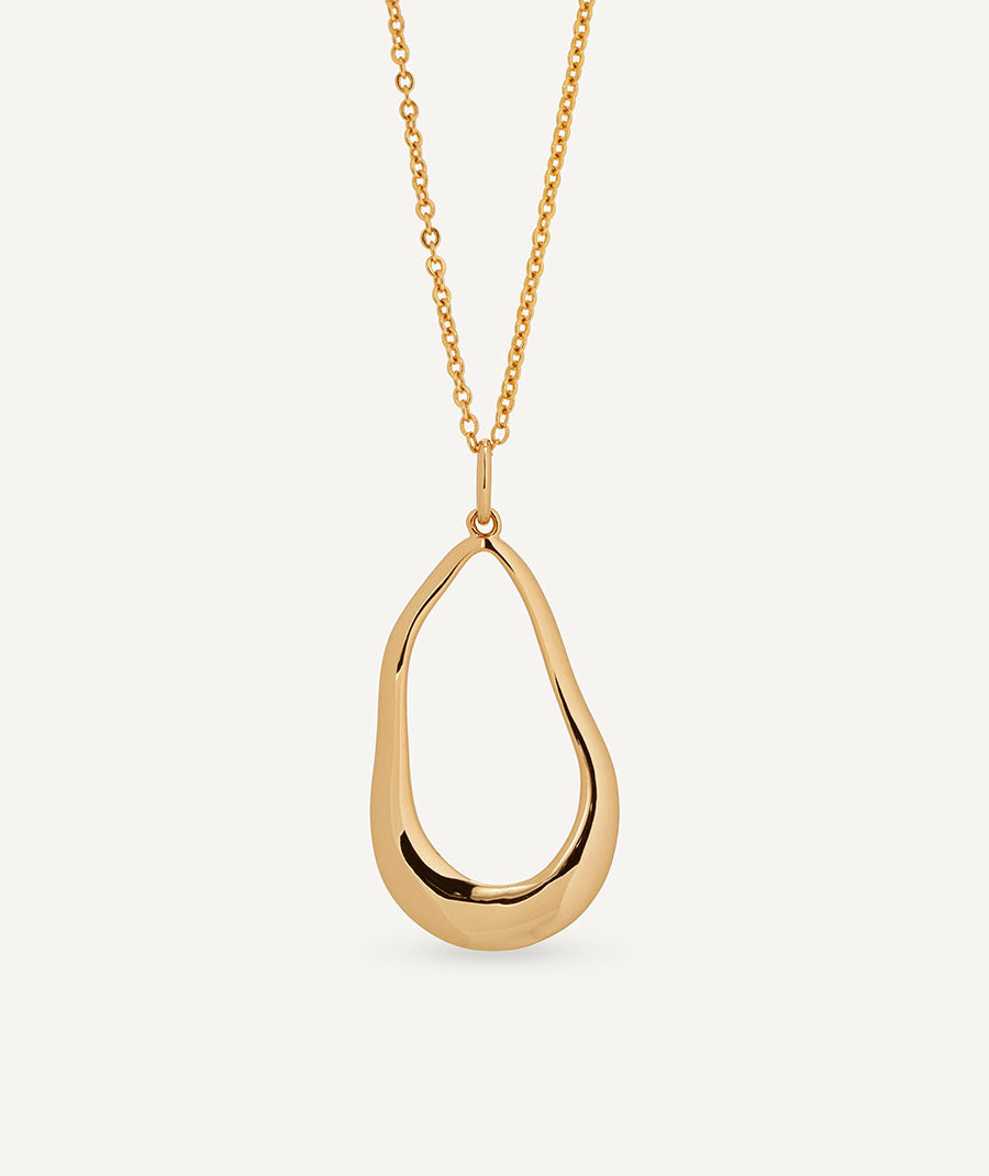 Colgante oval irregular Saura