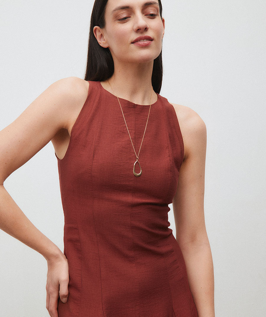 Colgante oval irregular Saura