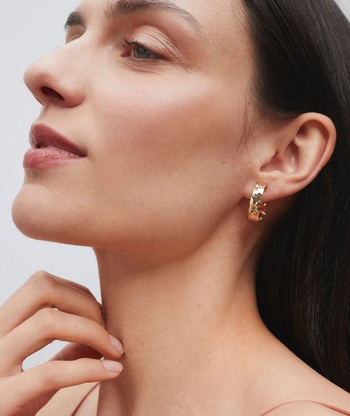 Earrings half-moon Reflexes secundaria