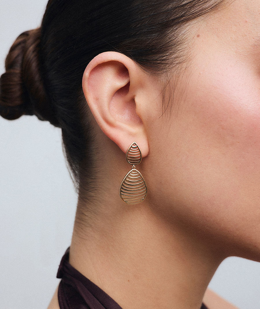 Pendientes semilargos Nereida