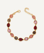 Bracelet Rougea with natural stones