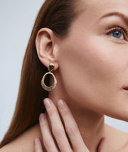 Earrings Horizonte half-moon