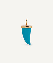 Charm Turqueta with blue dyed stone