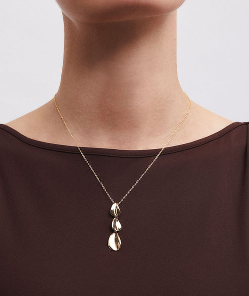 Pendant cascade ovals Plisé secundaria