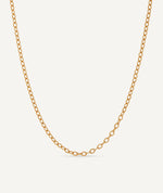 Necklace fine classic link chain