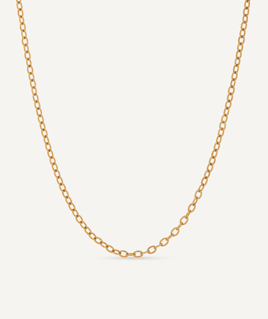 Necklace fine classic link chain