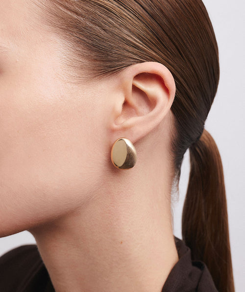 Earrings button Toffee secundaria
