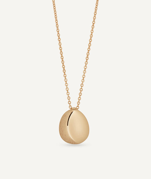 Pendant oval Toffee