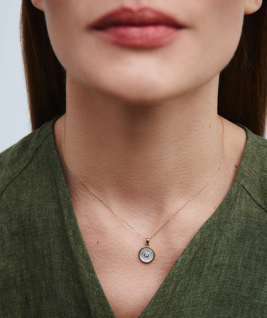 Pendant Mirade with zirconia