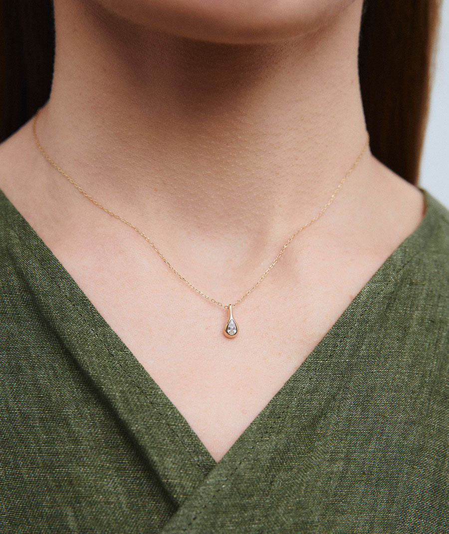 Colgante mini Glowe con circonita