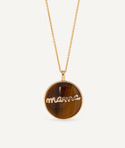 Necklace Mama with brown tiger’s eye