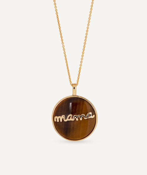 Necklace Mama with brown tiger’s eye