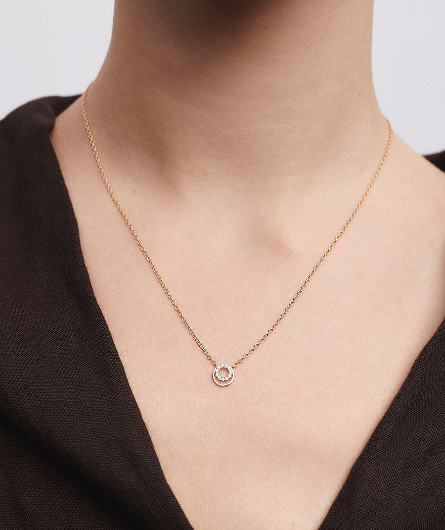Necklace circle Clasicé