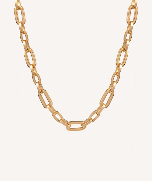 Collar eslabones ovalados Eira
