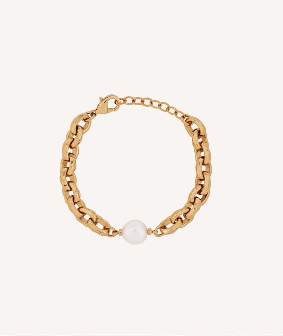 Bracelets Marina colletion Rio chain cultured pearl