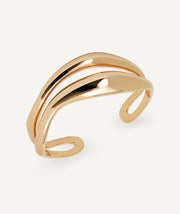 Bangle Spiral Cuff Waves