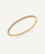 Brazalete rígido Allure con circonitas