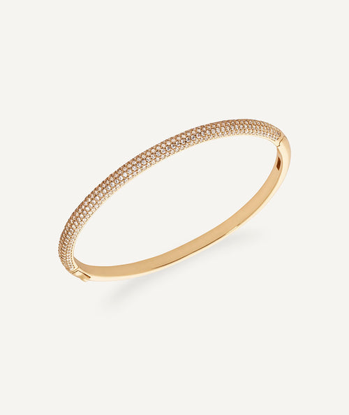 Bangle Allure rigid with zircons