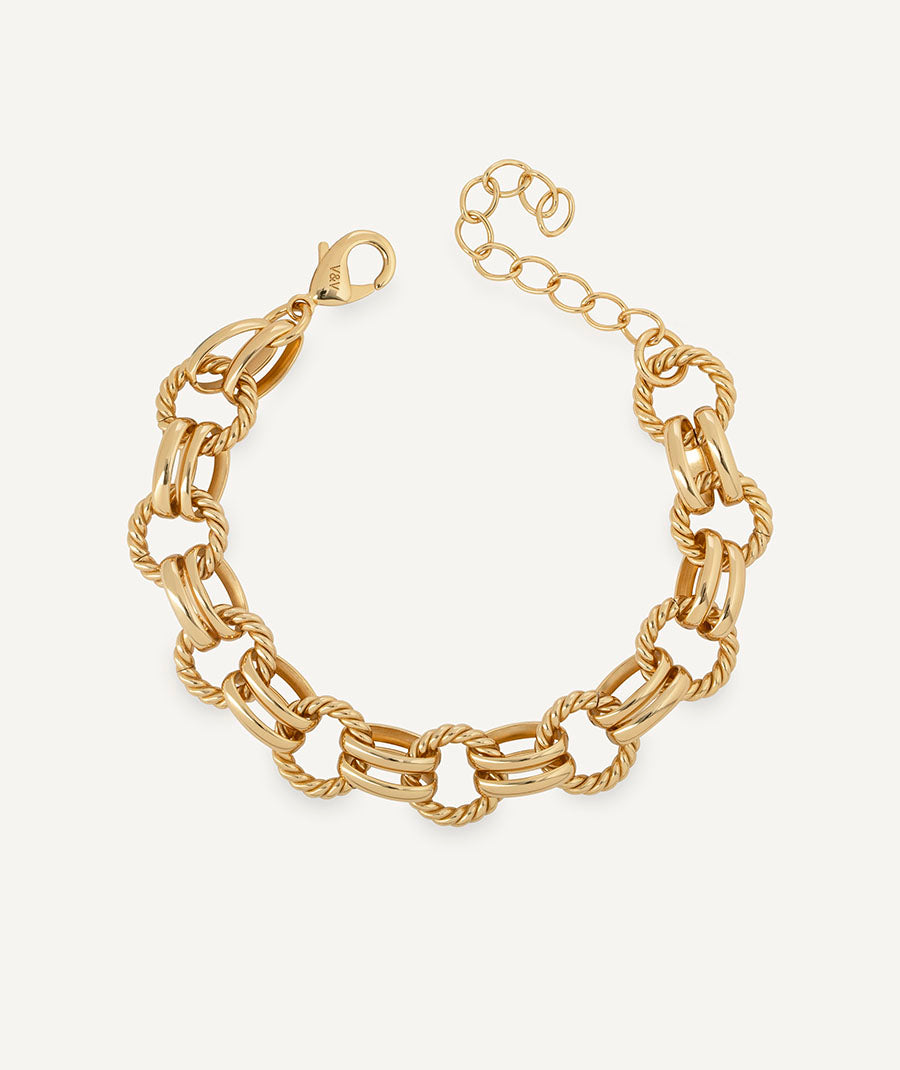 Pulsera eslabones Relief