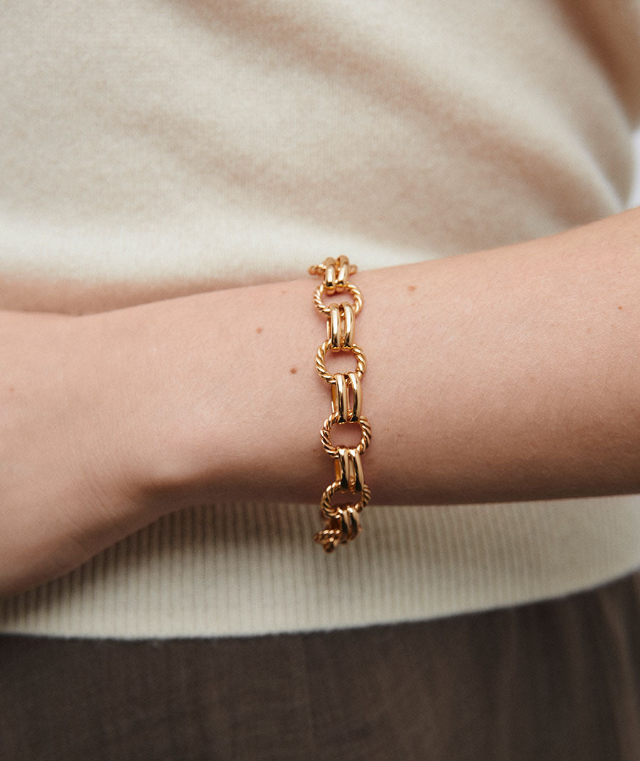 Pulsera eslabones Relief
