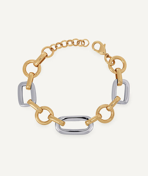 Pulsera dúo eslabones Bival