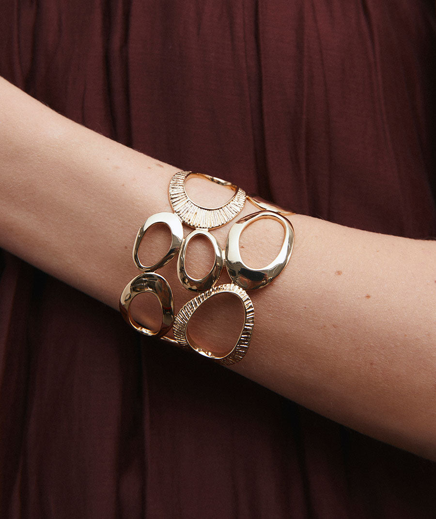 Bracelet Horizonte rigid volume