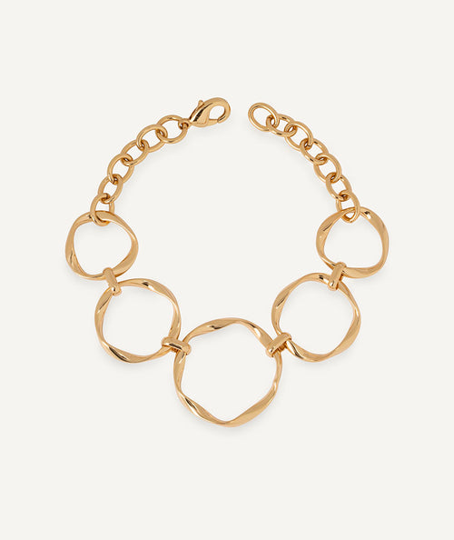 Pulsera círculos Saura