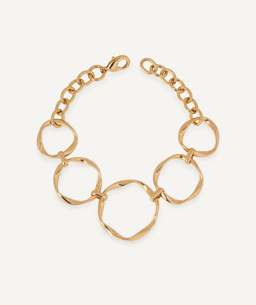 Pulsera círculos Saura