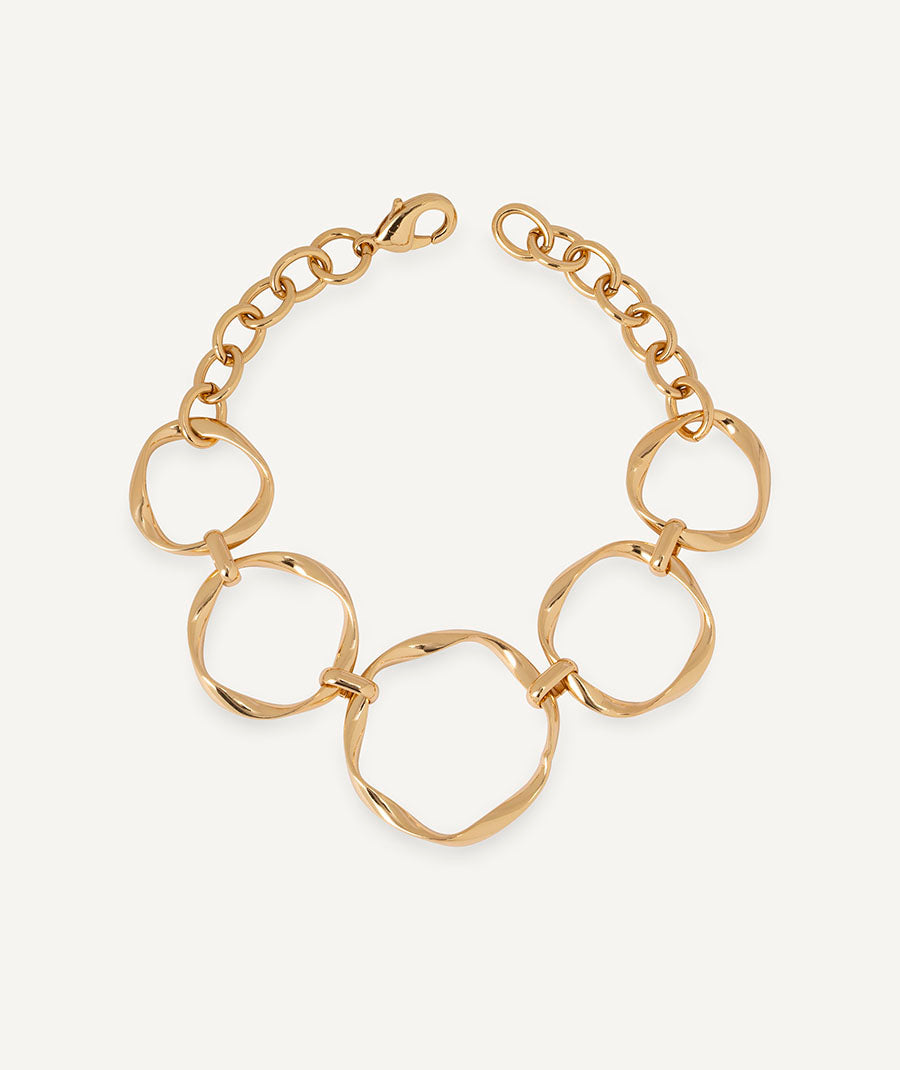 Pulsera círculos Saura
