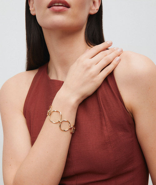 Pulsera círculos Saura secundaria