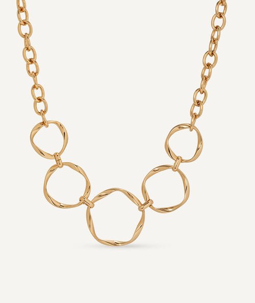 Collar círculos Saura