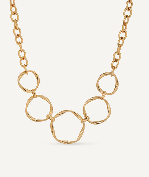 Collar círculos Saura