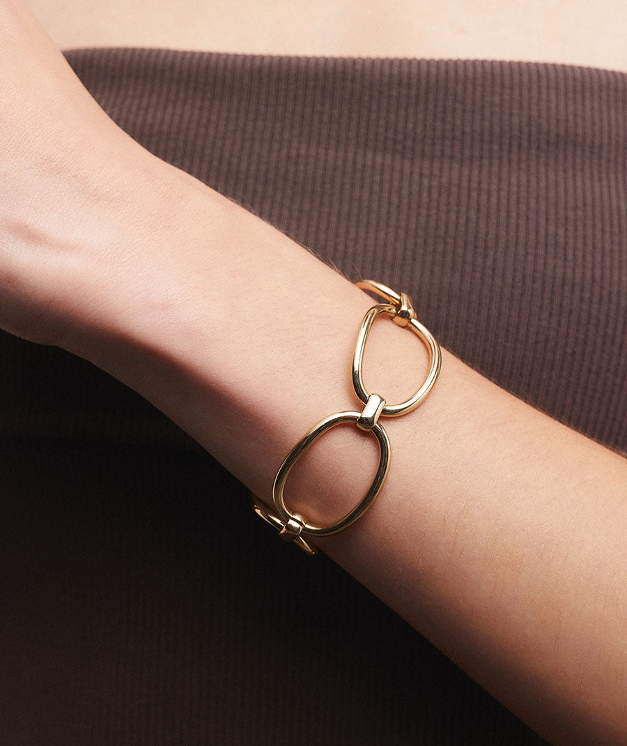 Pulsera círculos Ámbar
