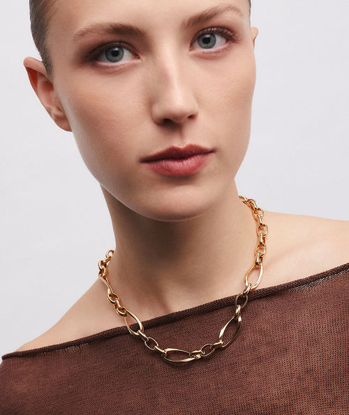 Necklace links Ocre secundaria