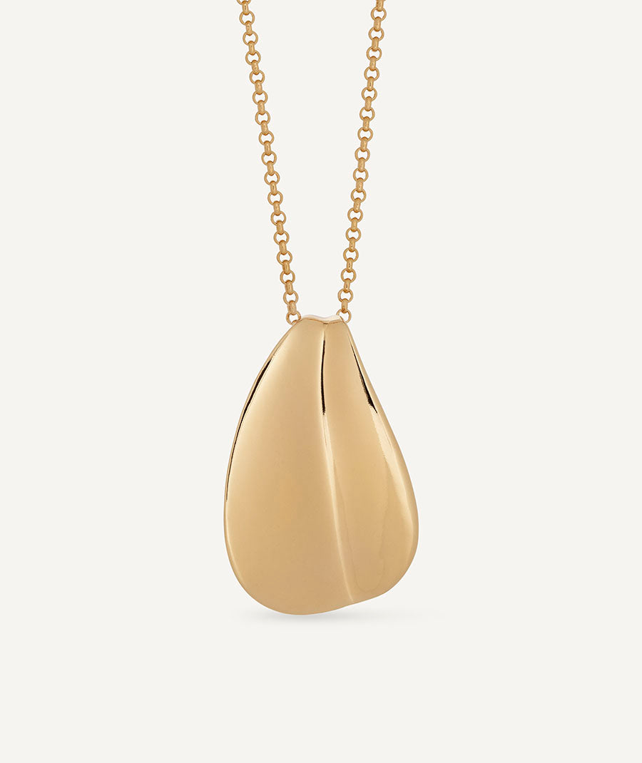 Pendant oval volume Plisé
