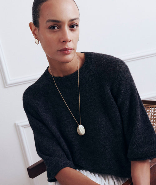 Pendant maxi oval Toffee secundaria